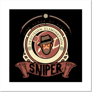 Sniper - Red Team Posters and Art